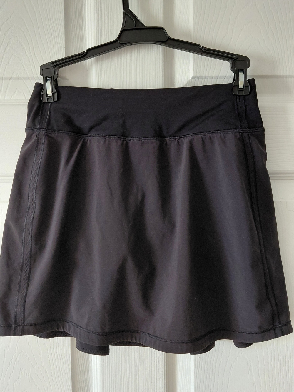 Lululemon Black Zip Pocket Workout Skort